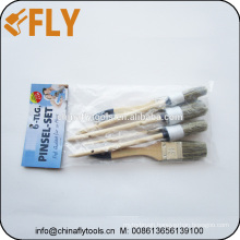 brush supplier china wooden handle paint brush set